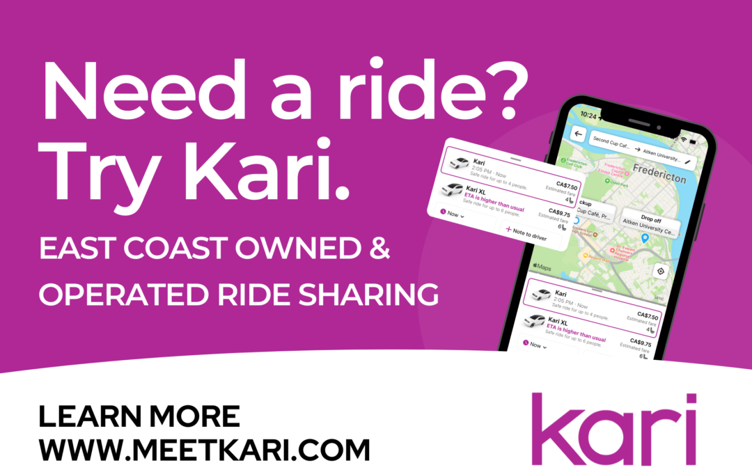 Kari Debuts as New Brunswick’s Premier Ride-Sharing Service, Launching First in Fredericton